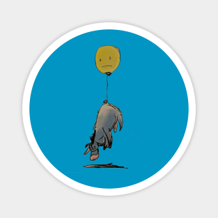 Eeyore's Mood Balloon Winnie The Pooh Design Magnet